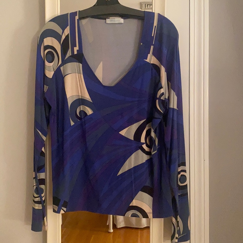 Emilio Pucci XL patterned top